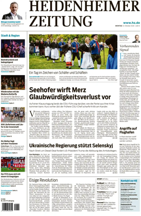 Cover of Heidenheimer Zeitung