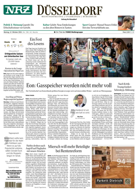 Cover of Neue Rhein Zeitung (Dusseldorf)