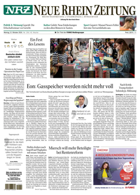 Cover of Neue Rhein Zeitung (Emmerich and Kleve)