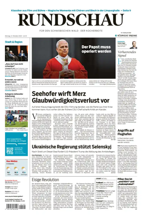 Cover of Rundschau fur den Schwabischen Wald – Der Kocherbote