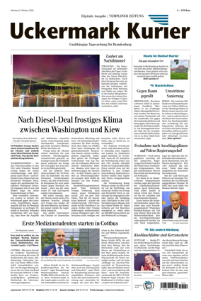 Cover of Templiner Zeitung