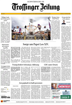 Cover of Trossinger Zeitung