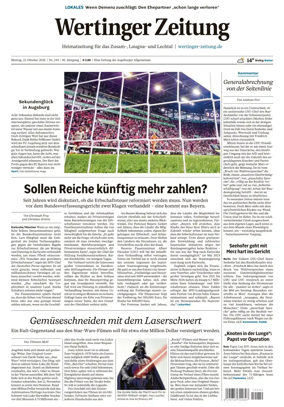 Cover of Wertinger Zeitung