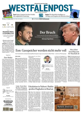 Cover of Westfalenpost (Olpe)