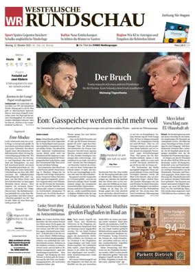 Cover of Westfalische Rundschau (Hagen Hohenlimburg)