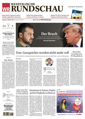 Cover of Westfalische Rundschau (Meschede)