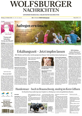 Cover of Wolfsburger Nachrichten (Wolfsburg-Gifhorn)
