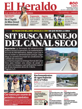 Cover of Diario El Heraldo