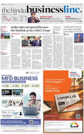 Cover of BusinessLine (Delhi)