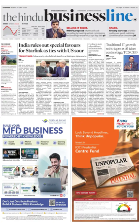 Cover of BusinessLine (Hyderabad)