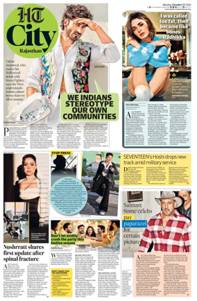 Cover of Hindustan Times (Jaipur) - City