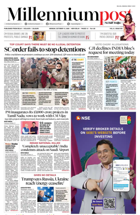 Cover of Millennium Post