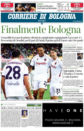 Cover of Corriere di Bologna