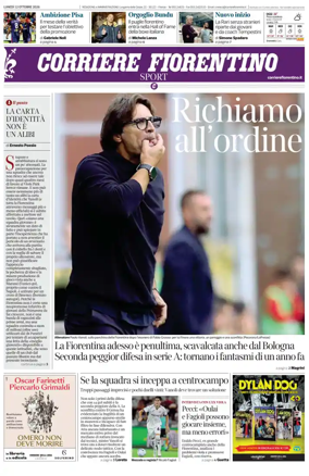 Cover of Corriere Fiorentino