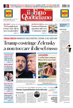 Cover of Il Fatto Quotidiano