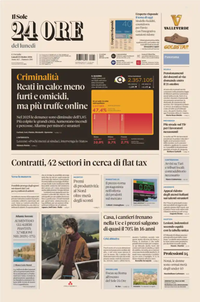 Cover of Il Sole 24 Ore