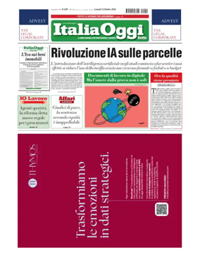 Cover of ItaliaOggi Sette