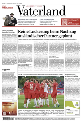 Cover of Liechtensteiner Vaterland