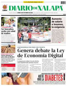 Cover of Diario de Xalapa