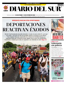 Cover of Diario del Sur
