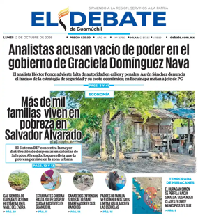 Cover of El Debate de Guamuchil