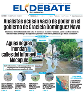 Cover of El Debate de Los Mochis