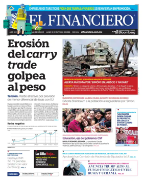 Cover of El Financiero