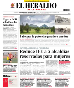 Cover of El Heraldo de Chihuahua