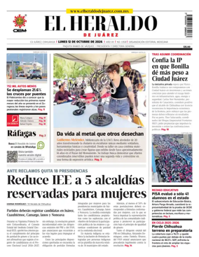 Cover of El Heraldo de Juarez