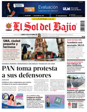 Cover of El Sol de Bajio