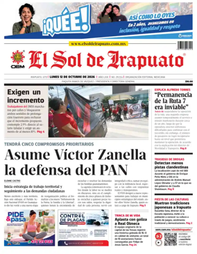 Cover of El Sol de Irapuato