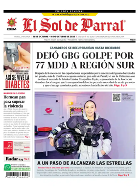 Cover of El Sol de Parral