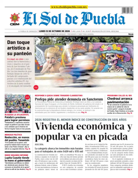 Cover of El Sol de Puebla