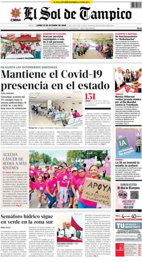 Cover of El Sol de Tampico