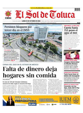 Cover of El Sol de Toluca