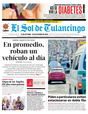 Cover of El Sol de Tulancingo