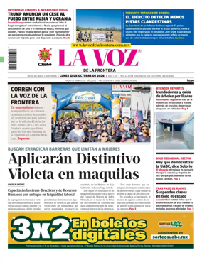 Cover of La Voz de la Frontera