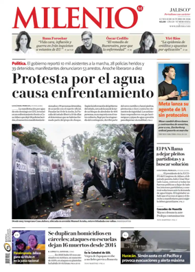 Cover of Milenio Jalisco
