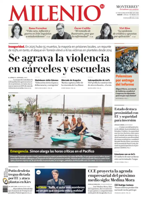 Cover of Milenio Monterrey