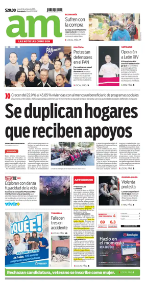 Cover of Periodico AM (Leon)