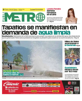 Cover of Publimetro Guadalajara