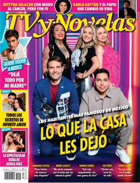 Cover of TVyNovelas (Mexico)