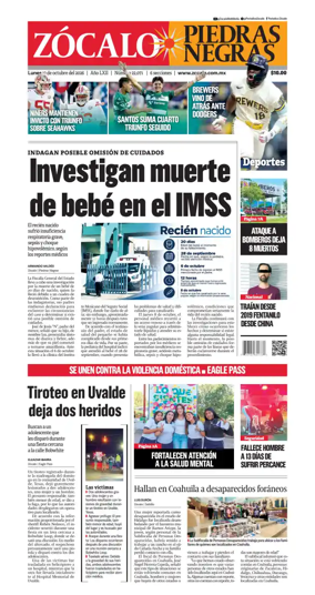 Cover of Zocalo Piedras Negras