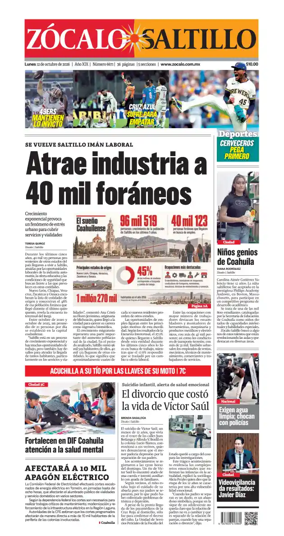 Cover of Zocalo Saltillo