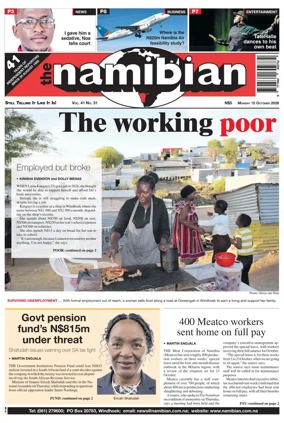 Cover of The Namibian