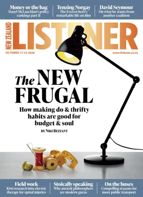 Cover of New Zealand Listener