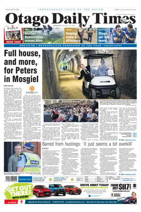 Cover of Otago Daily Times