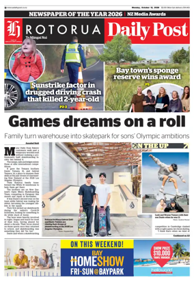 Cover of Rotorua Daily Post
