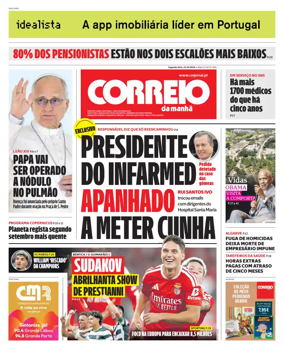 Cover of Correio da Manha