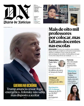 Cover of Diario de Noticias